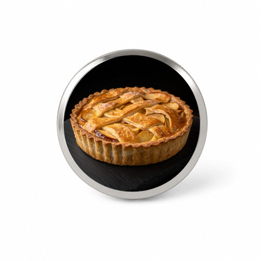 Traditional Lattice Crust Apple Pie Novelty Hat Backpack Lapel Pin