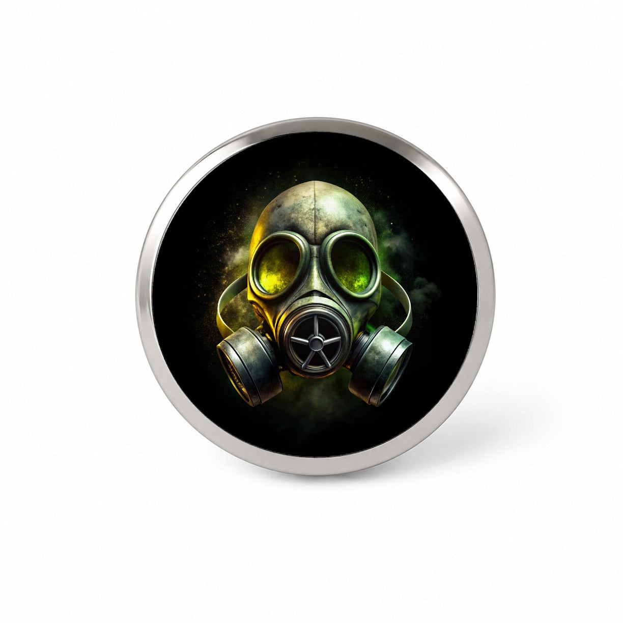 Zombie Outbreak Gas Mask Toxic Gas Novelty Hat Backpack Lapel Pin