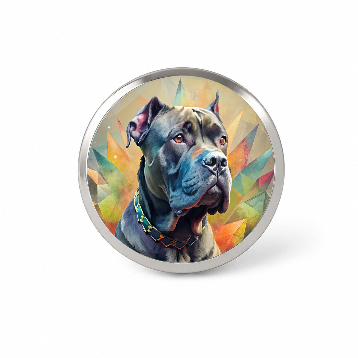 Cane Corso Dog Contemporary Art Novelty Hat Backpack Lapel Pin