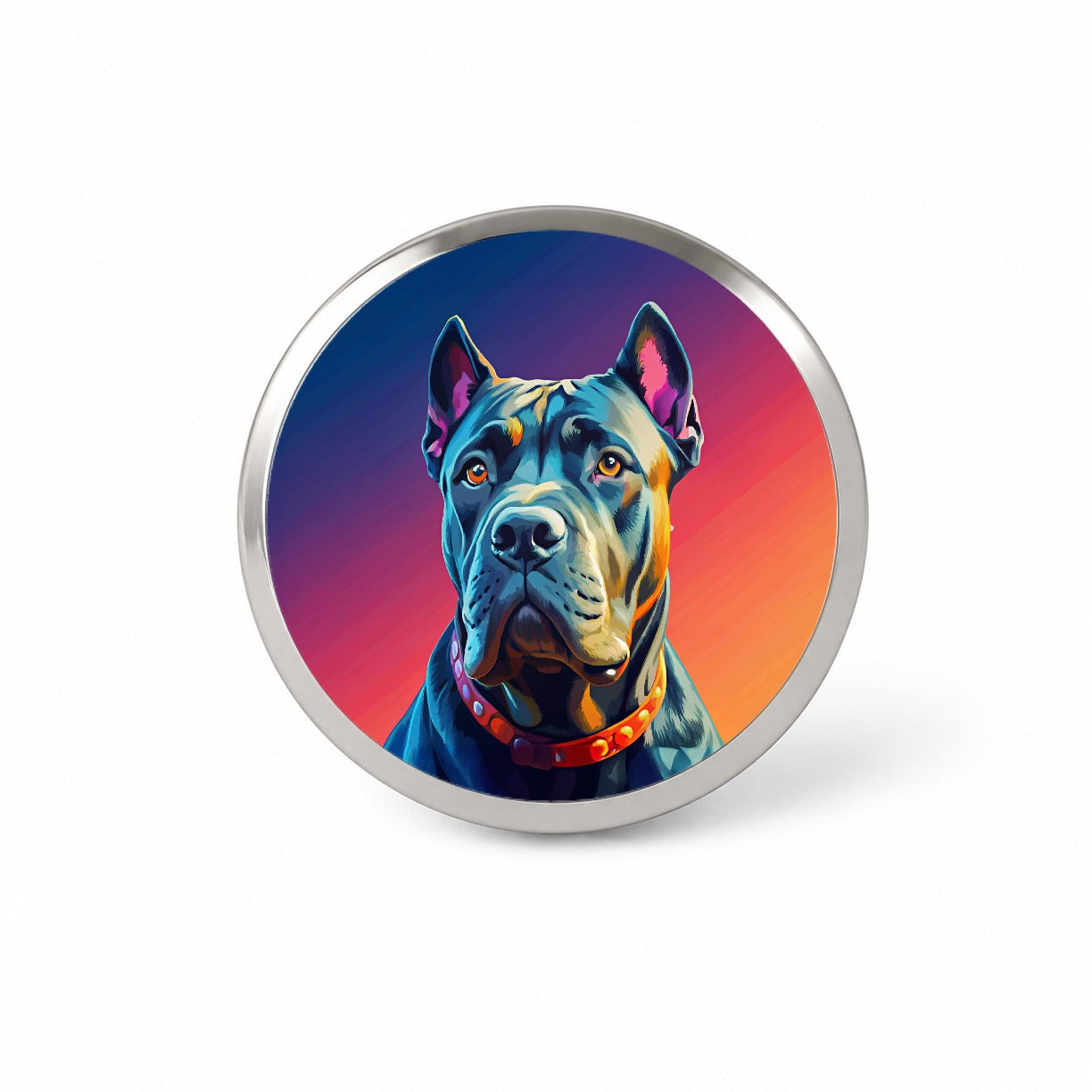 Cane Corso Dog Pop Art Novelty Hat Backpack Lapel Pin