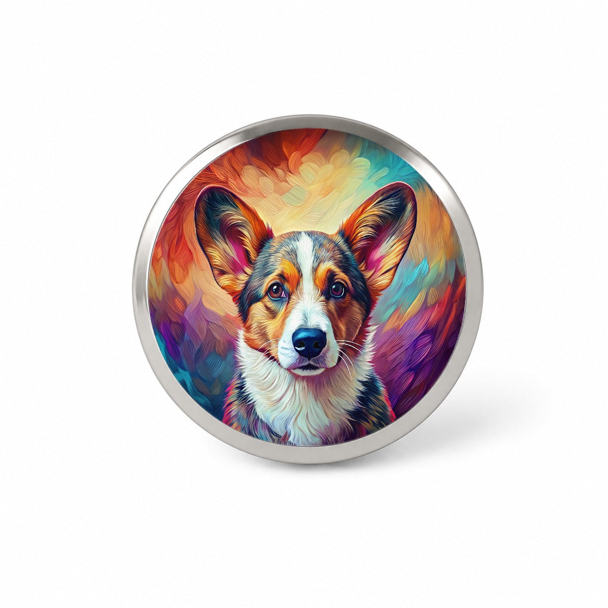 Cardigan Welsh Corgi Dog Pop Art Novelty Hat Backpack Lapel Pin