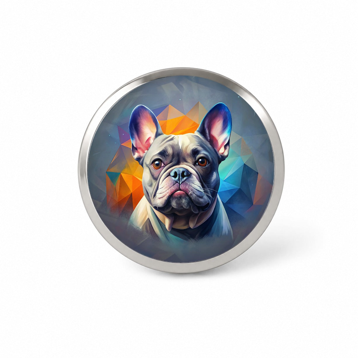French Bulldog Frenchie Dog Contemporary Art Novelty Hat Backpack Lapel Pin