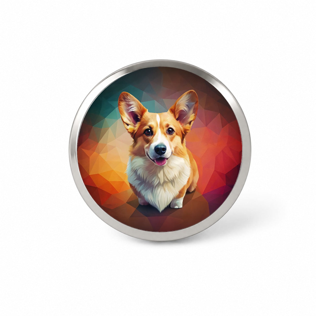 Pembroke Welsh Corgi Dog Contemporary Art Novelty Hat Backpack Lapel Pin