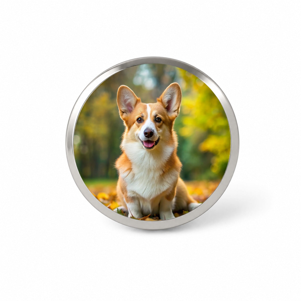 Pembroke Welsh Corgi Dog Photo Novelty Hat Backpack Lapel Pin