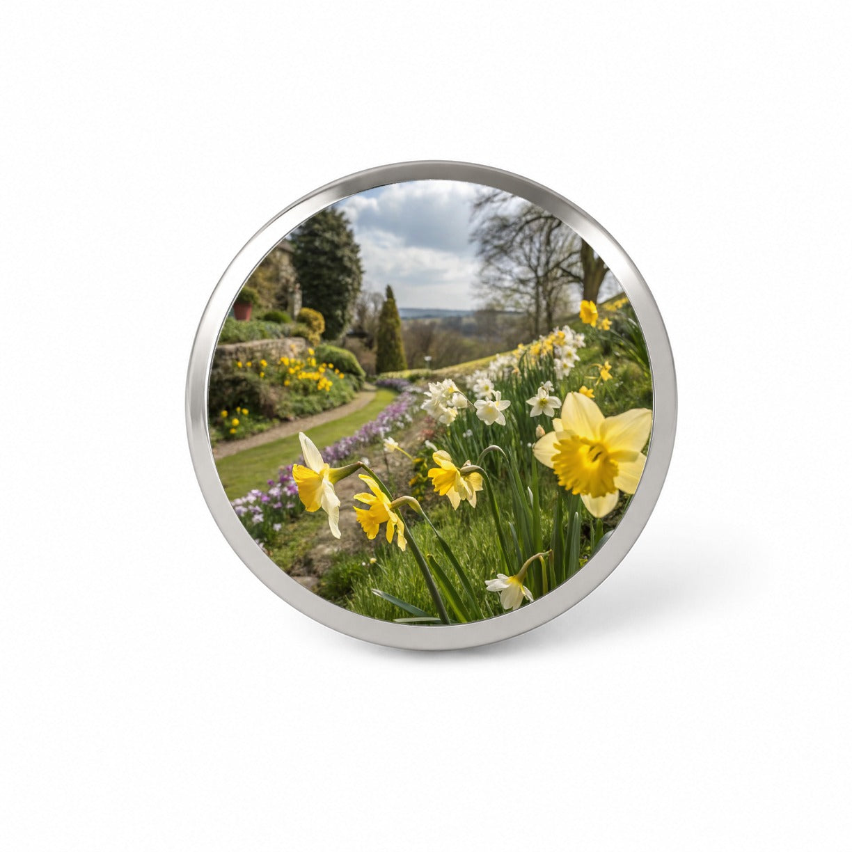 Daffodils Pretty Novelty Hat Backpack Lapel Pin