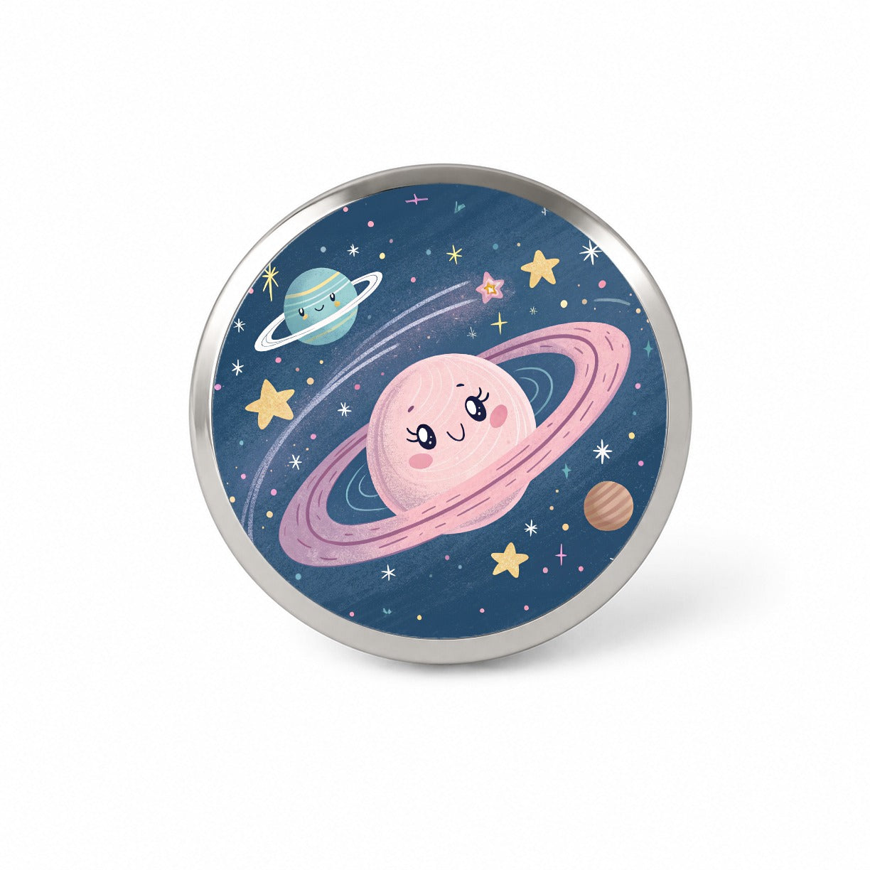 Kawaii Space Milky Way Novelty Hat Backpack Lapel Pin