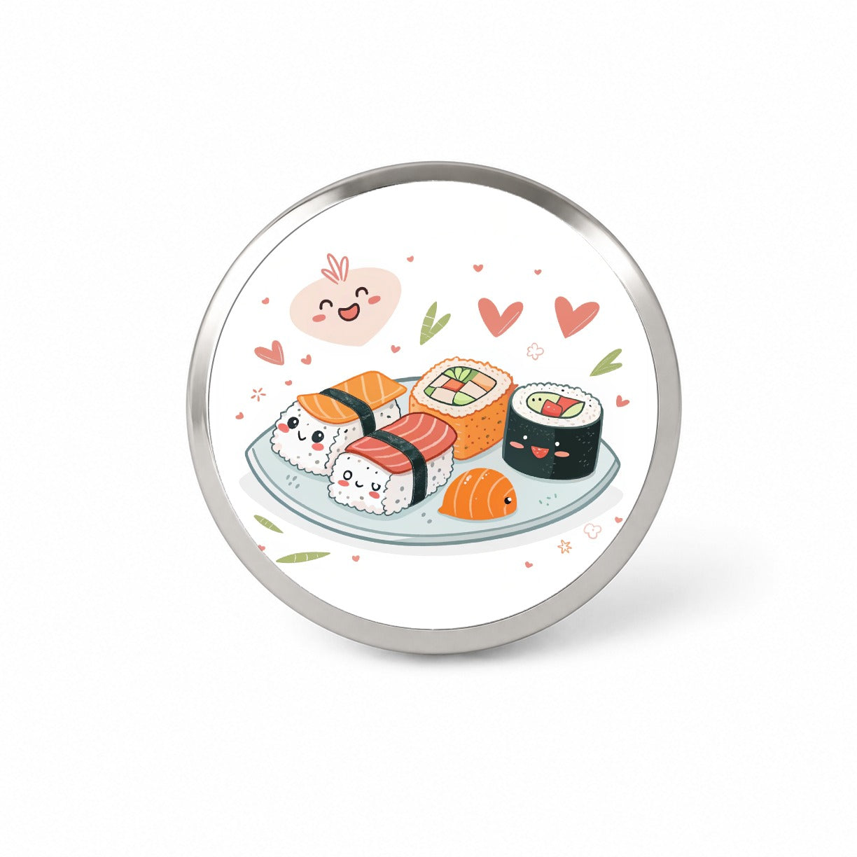 Kawaii Sushi Novelty Hat Backpack Lapel Pin