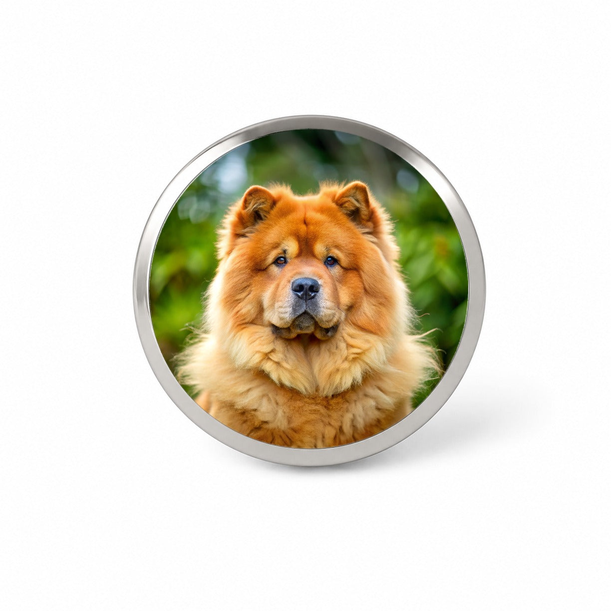 Chow Chow Dog Photo Novelty Hat Backpack Lapel Pin