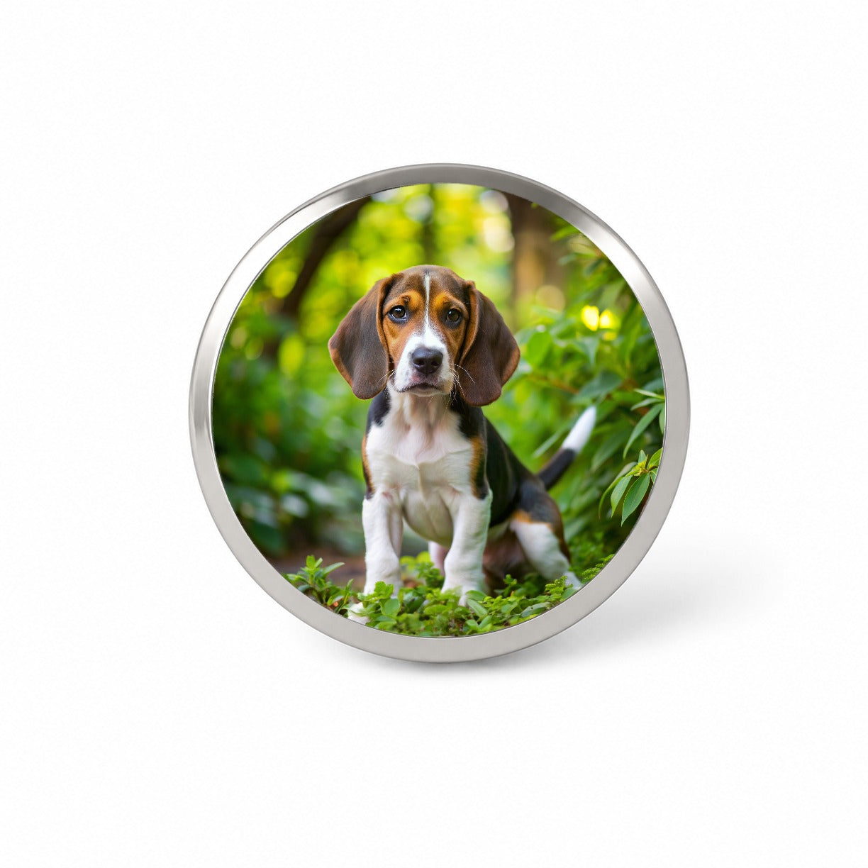 Treeing Walker Coonhound Dog Puppy Photo Novelty Hat Backpack Lapel Pin