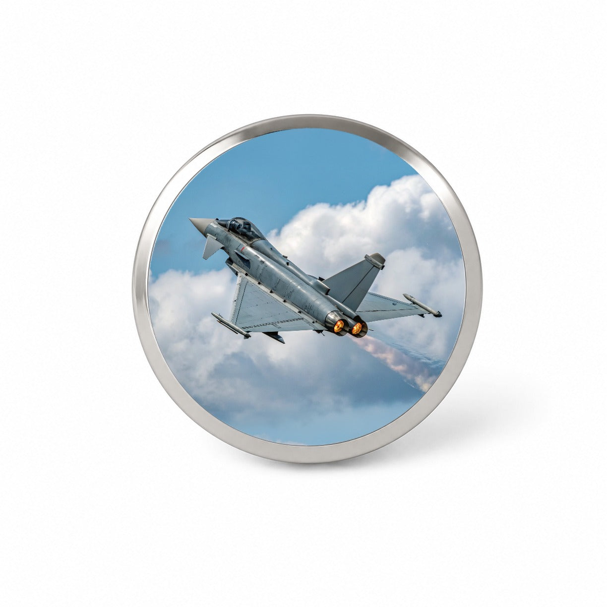 Eurofighter Typhoon Fighter Jet Plane Novelty Hat Backpack Lapel Pin