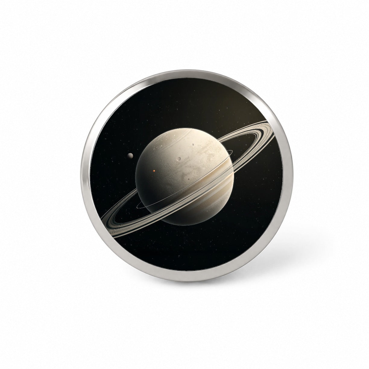Minimal Planet Rings Space Saturn Novelty Hat Backpack Lapel Pin