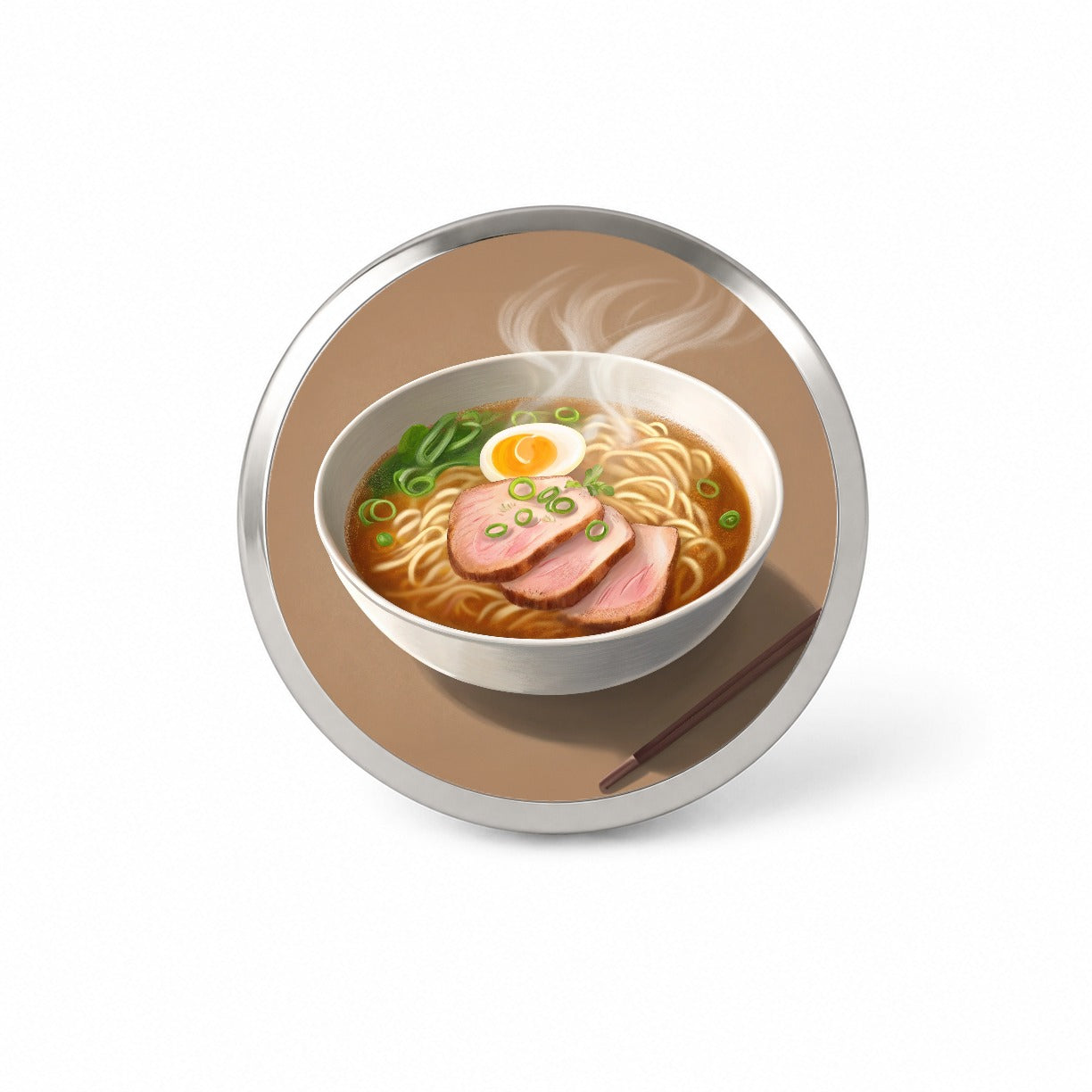 Ramen Bowl Delicious Novelty Hat Backpack Lapel Pin