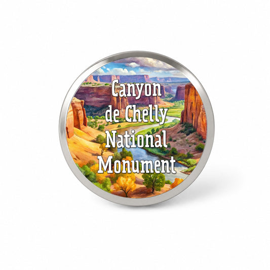 Canyon de Chelly National Monument Arizona Novelty Hat Backpack Lapel Pin