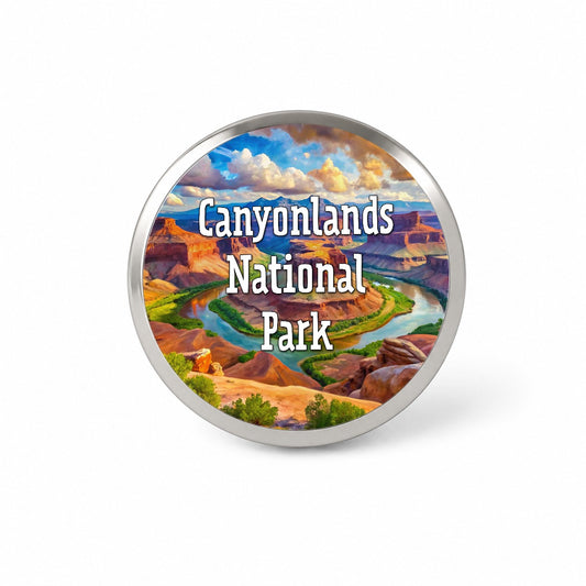 Canyonlands National Park Utah Novelty Hat Backpack Lapel Pin