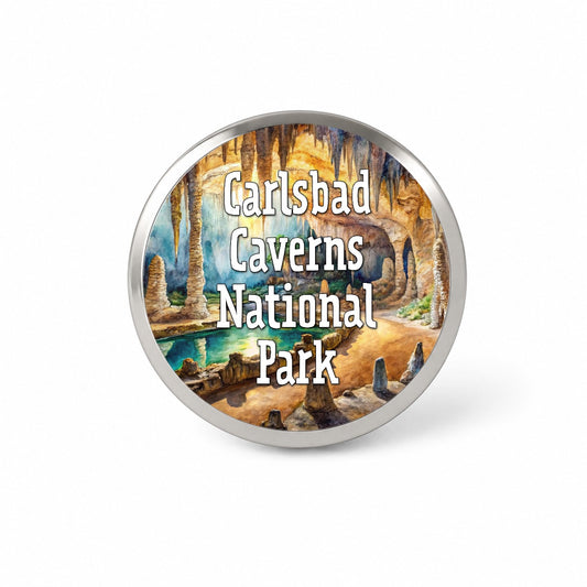 Carlsbad Caverns National Park New Mexico Novelty Hat Backpack Lapel Pin