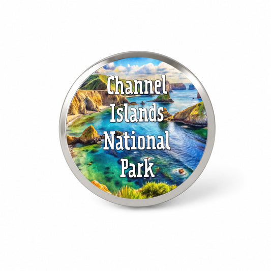 Channel Islands National Park California Novelty Hat Backpack Lapel Pin