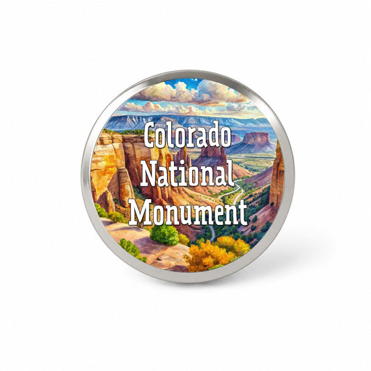 Colorado National Monument Colorado Novelty Hat Backpack Lapel Pin