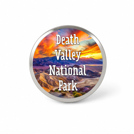 Death Valley National Park California Novelty Hat Backpack Lapel Pin