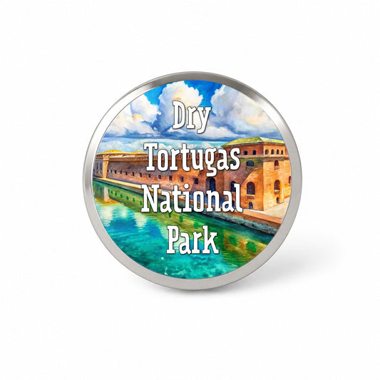 Dry Tortugas National Park Florida Novelty Hat Backpack Lapel Pin