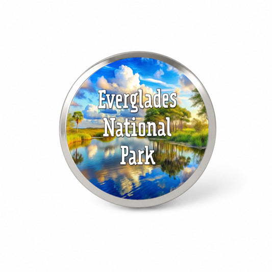 Everglades National Park Florida Novelty Hat Backpack Lapel Pin