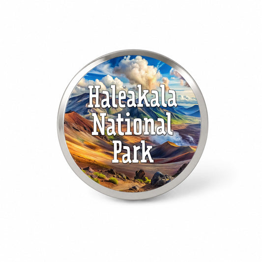 Haleakala National Park Hawaii Novelty Hat Backpack Lapel Pin