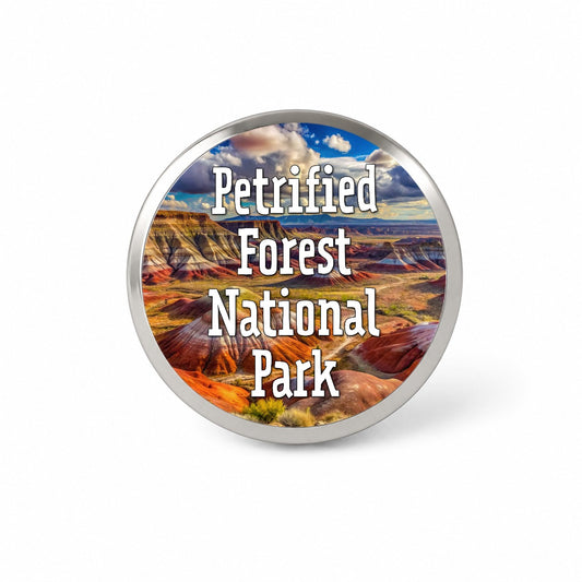 Petrified Forest National Park Arizona Novelty Hat Backpack Lapel Pin