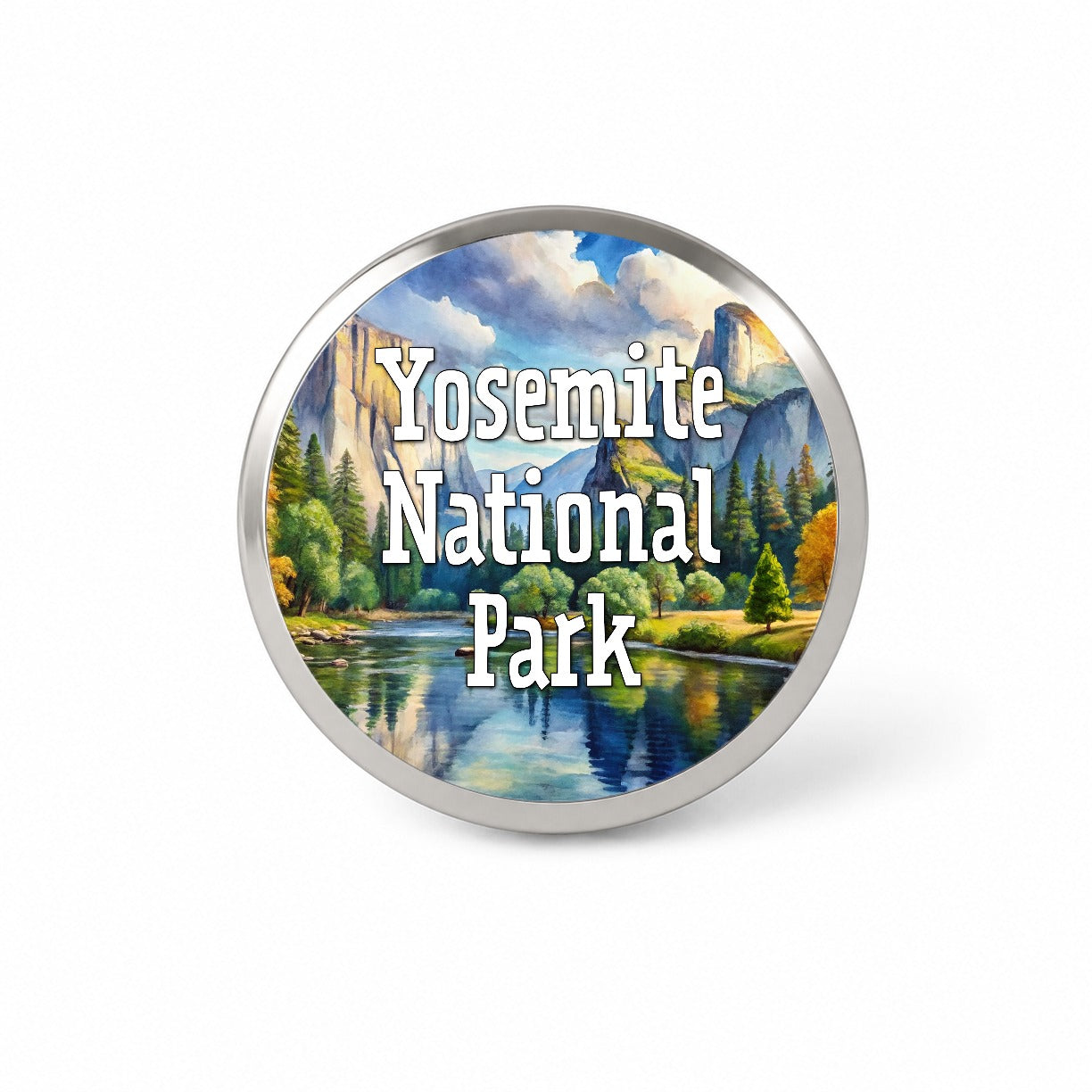 Yosemite National Park California Novelty Hat Backpack Lapel Pin
