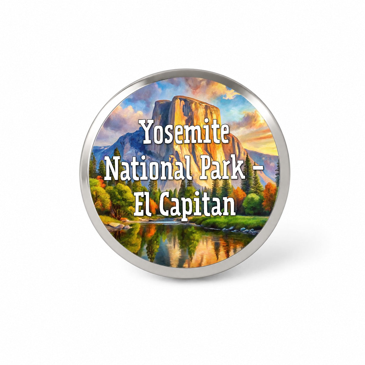 Yosemite National Park El Capitan Novelty Hat Backpack Lapel Pin