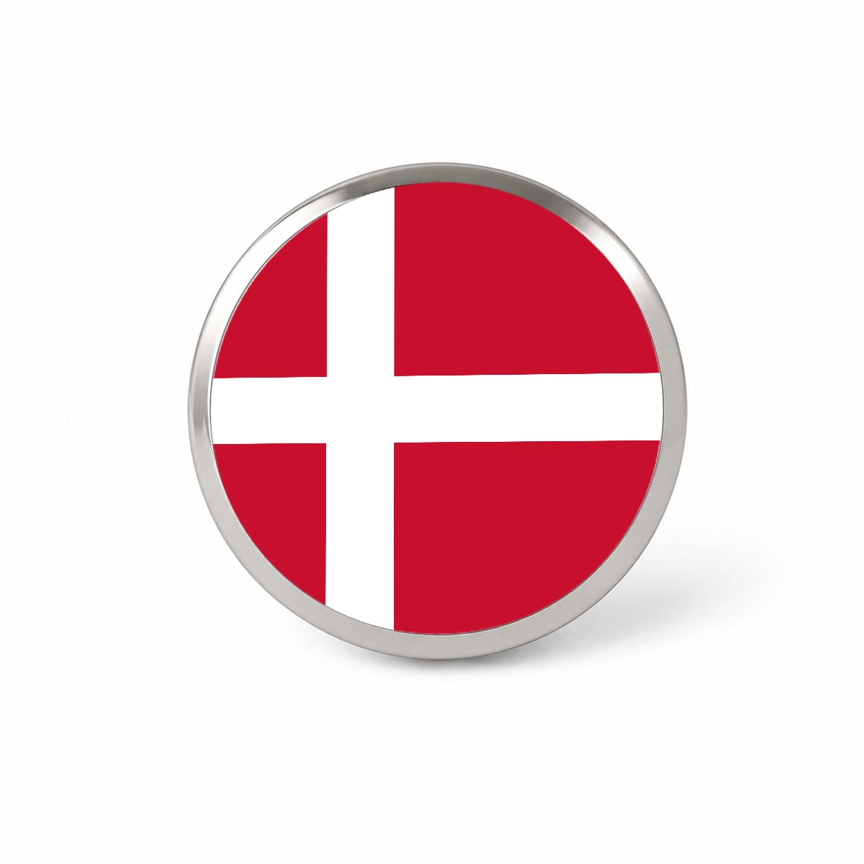 Denmark Country Flag Novelty Hat Backpack Lapel Pin