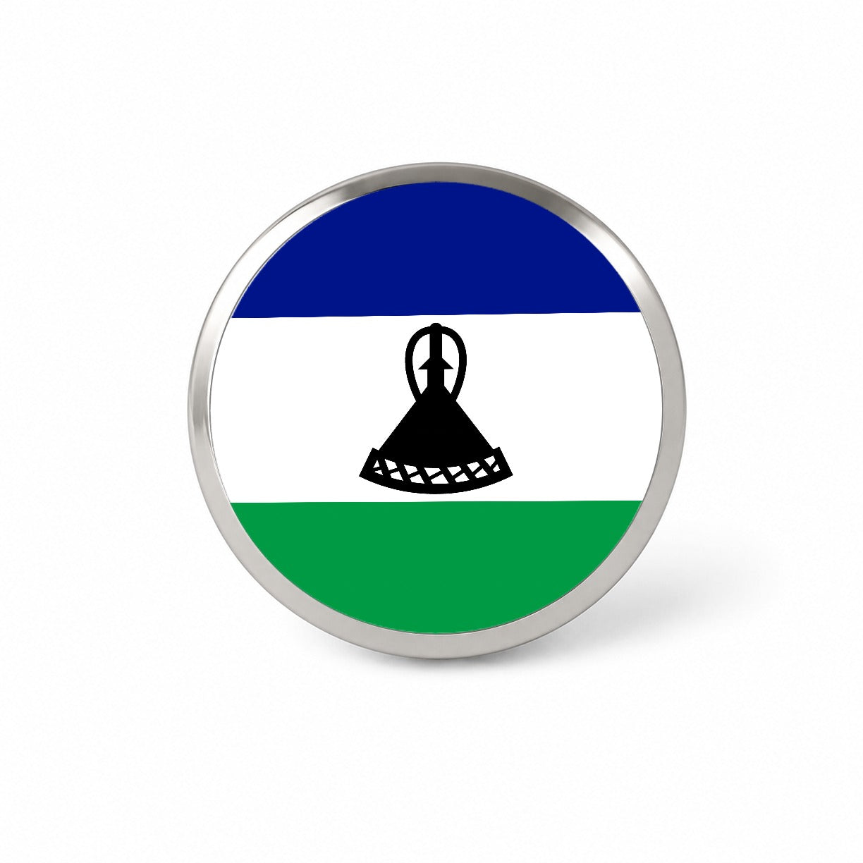 Lesotho Country Flag Novelty Hat Backpack Lapel Pin
