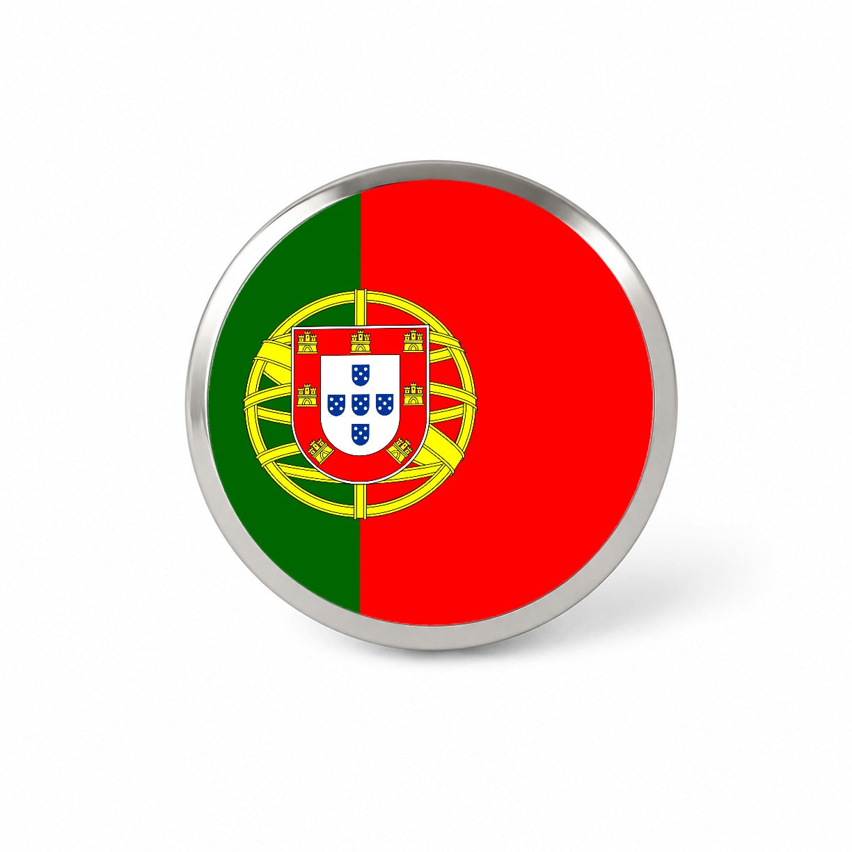 Portugal Country Flag Novelty Hat Backpack Lapel Pin