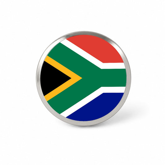 South Africa Country Flag Novelty Hat Backpack Lapel Pin