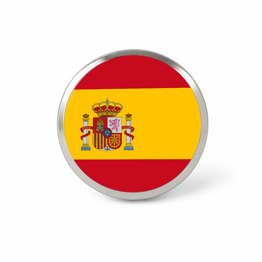 Spain Country Flag Novelty Hat Backpack Lapel Pin