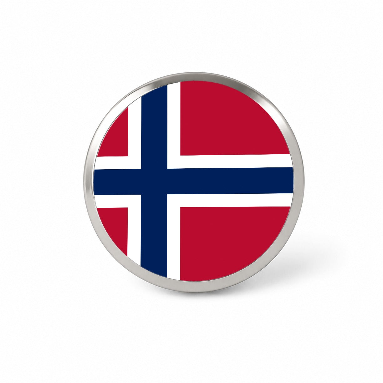 Svalbard and Jan Mayen Country Flag Novelty Hat Backpack Lapel Pin