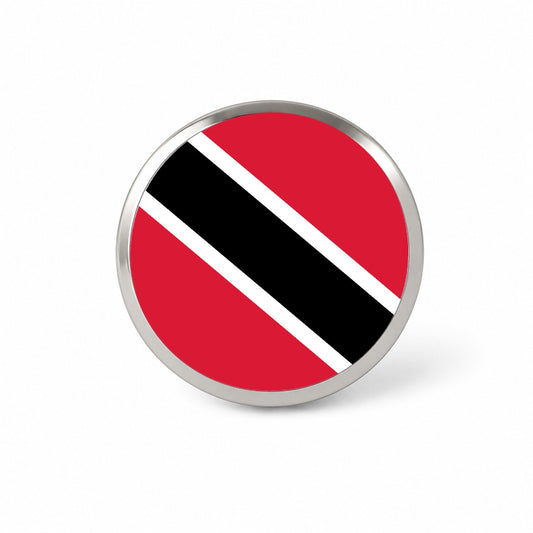 Trinidad and Tobago Country Flag Novelty Hat Backpack Lapel Pin