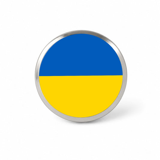 Ukraine Country Flag Novelty Hat Backpack Lapel Pin