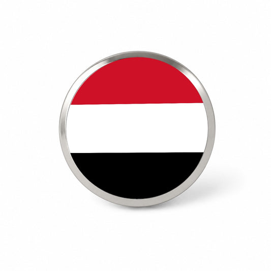 Yemen Country Flag Novelty Hat Backpack Lapel Pin