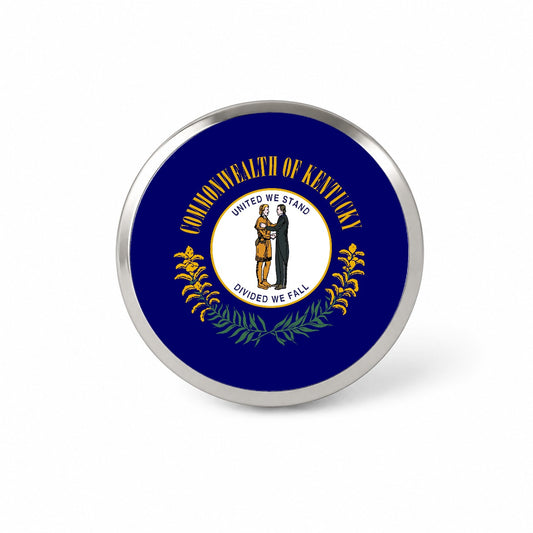 Kentucky KY State Flag Novelty Hat Backpack Lapel Pin