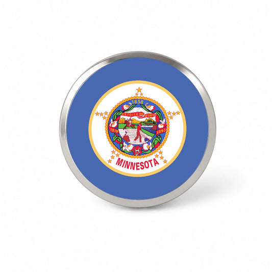 Minnesota MN State Flag Novelty Hat Backpack Lapel Pin