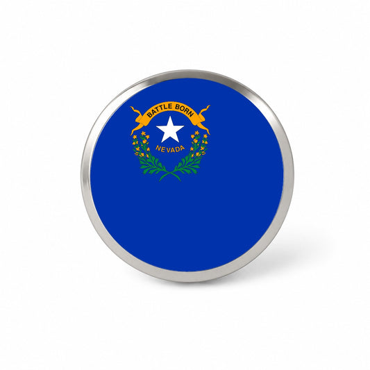 Nevada NV State Flag Novelty Hat Backpack Lapel Pin