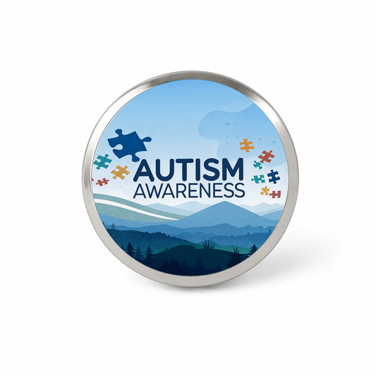 Autism Awareness Flying Puzzle Pieces Novelty Hat Backpack Lapel Pin