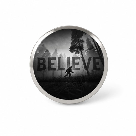 Believe Bigfoot Fantasy Creatures Novelty Hat Backpack Lapel Pin