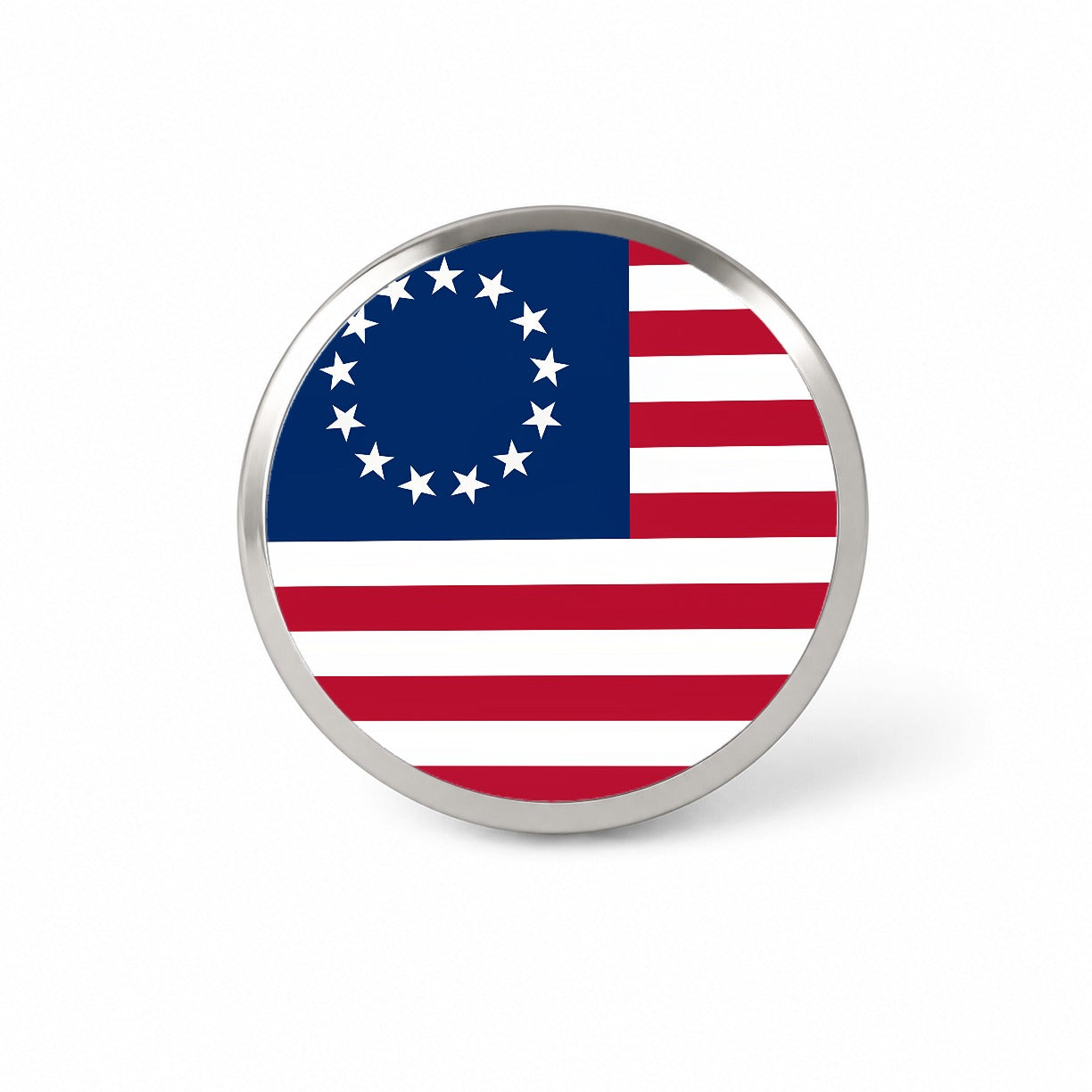 Betsy Ross Flag 13 Colonies Novelty Hat Backpack Lapel Pin