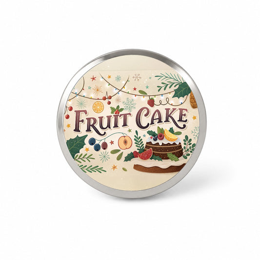 Fruitcake Holiday Fruit Cake Novelty Hat Backpack Lapel Pin