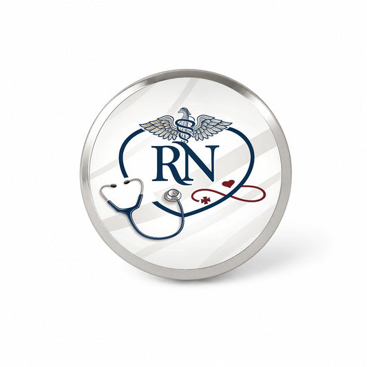 RN Registered Nurse Nursing Novelty Hat Backpack Lapel Pin