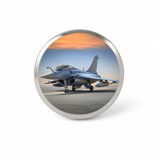 Dassault Rafale French Multirole Fighter Plane Novelty Hat Backpack Lapel Pin