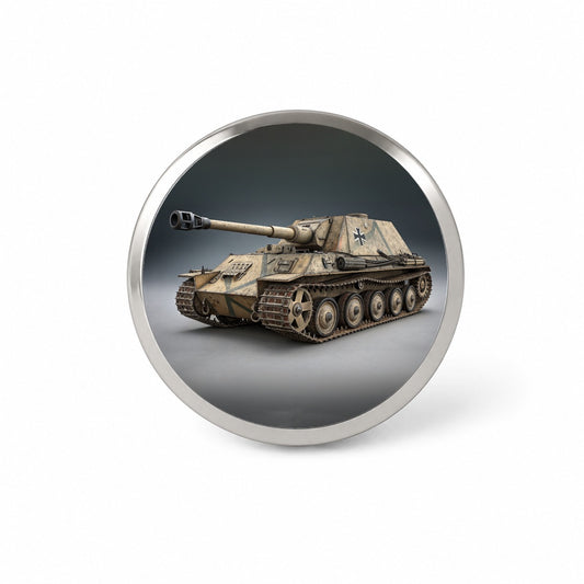 Ferdinand Elefant WWII German Heavy Tank Destroyer Novelty Hat Backpack Lapel Pin
