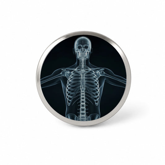 Anatomy Skeleton Xray Science Novelty Hat Backpack Lapel Pin