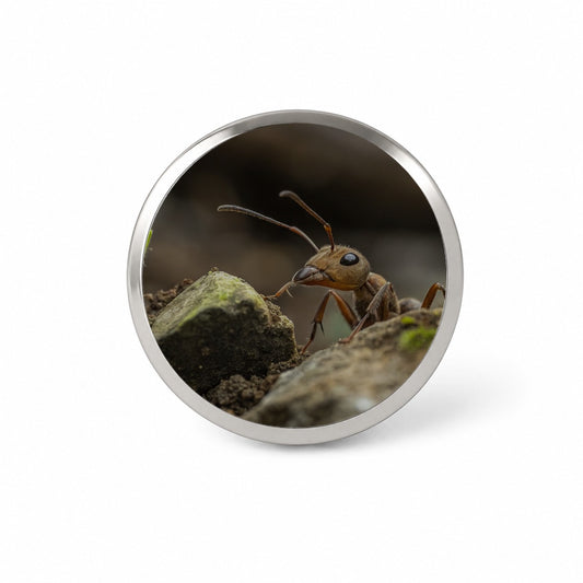 Ant Insect Nature Photo Novelty Hat Backpack Lapel Pin