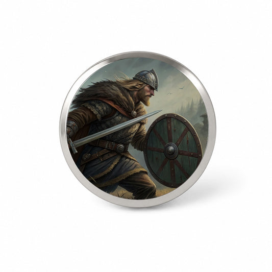 Beowulf Norse Warrior Novelty Hat Backpack Lapel Pin